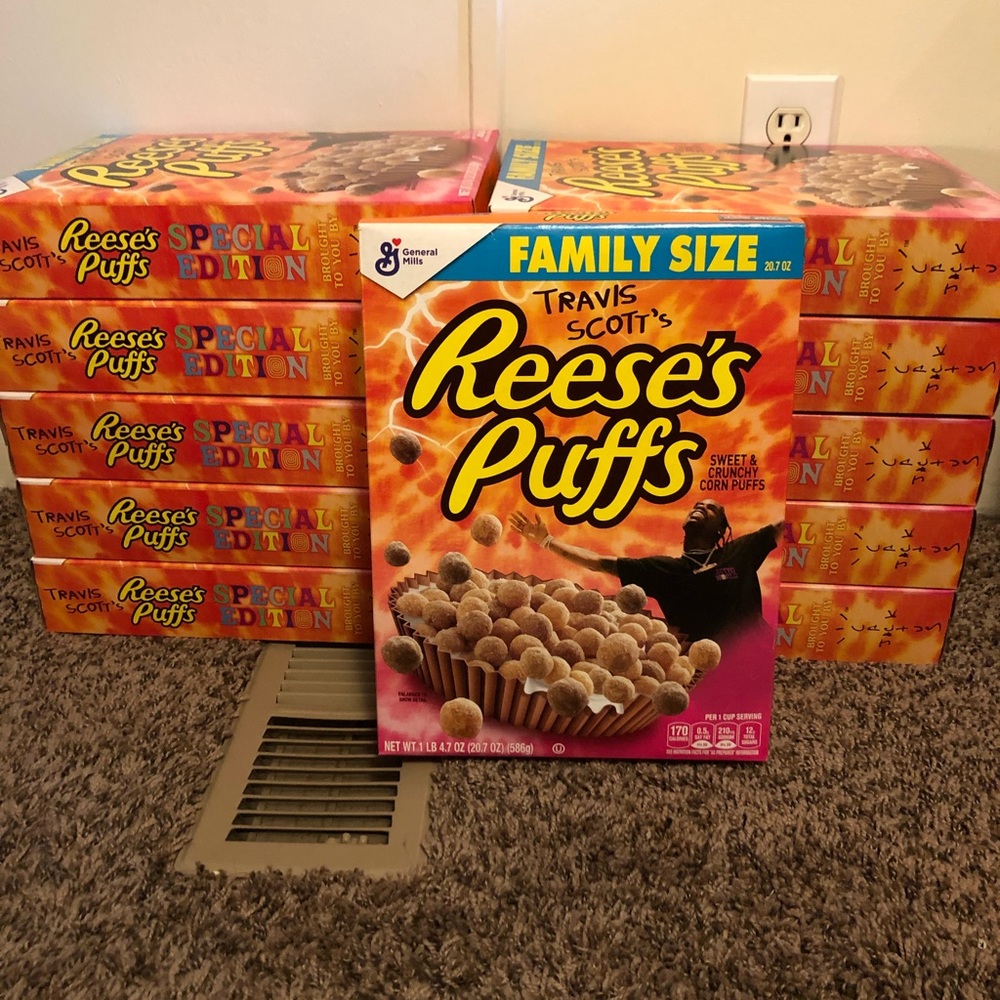 Travis Scott Reese’s Puffs family size